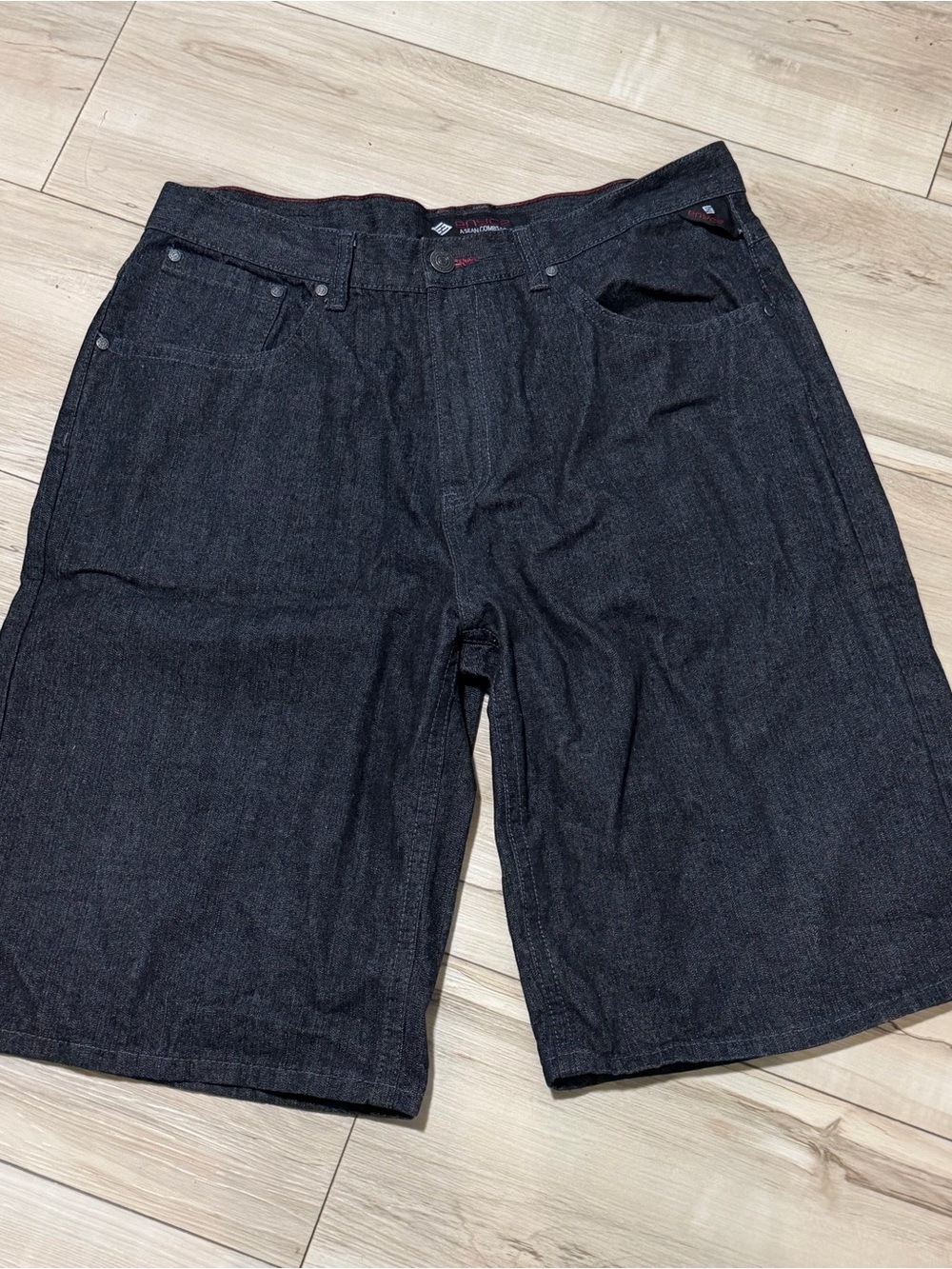 Y2K style Enyce sean combs Denim Jean Shorts